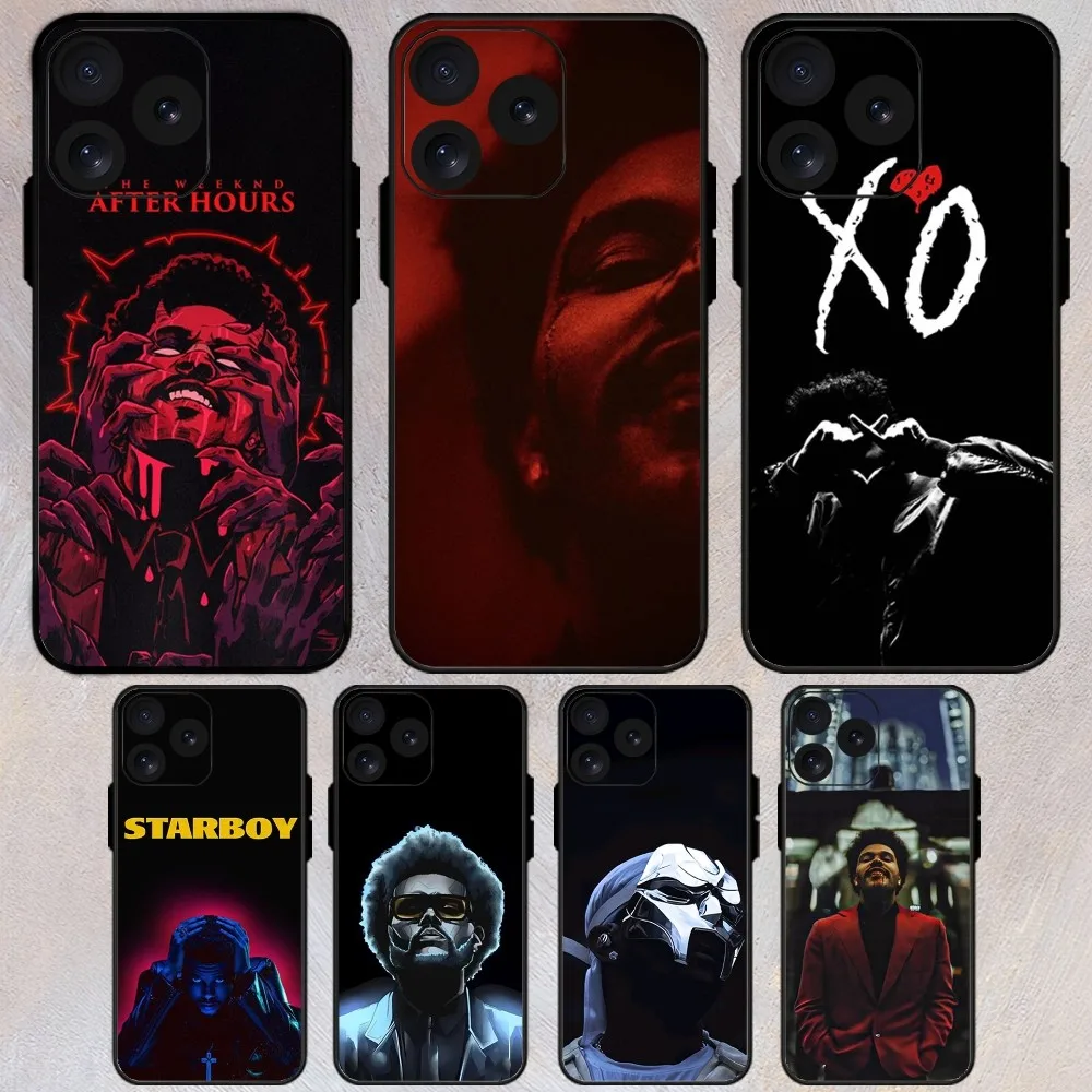 Singer T-The W-Weeknd Phone Case For iPhone 8 11 12 13 Pro 14 15 Mini X XR XS max Plus Shell