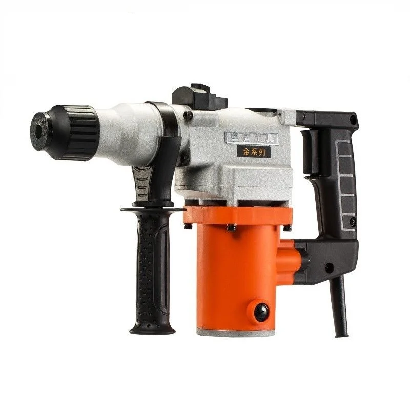 Three-Purpose Electric Rotary Hammer Drilling Machine 220V Construction Demolition Hammer Concrete Pick Hand Breaker Features