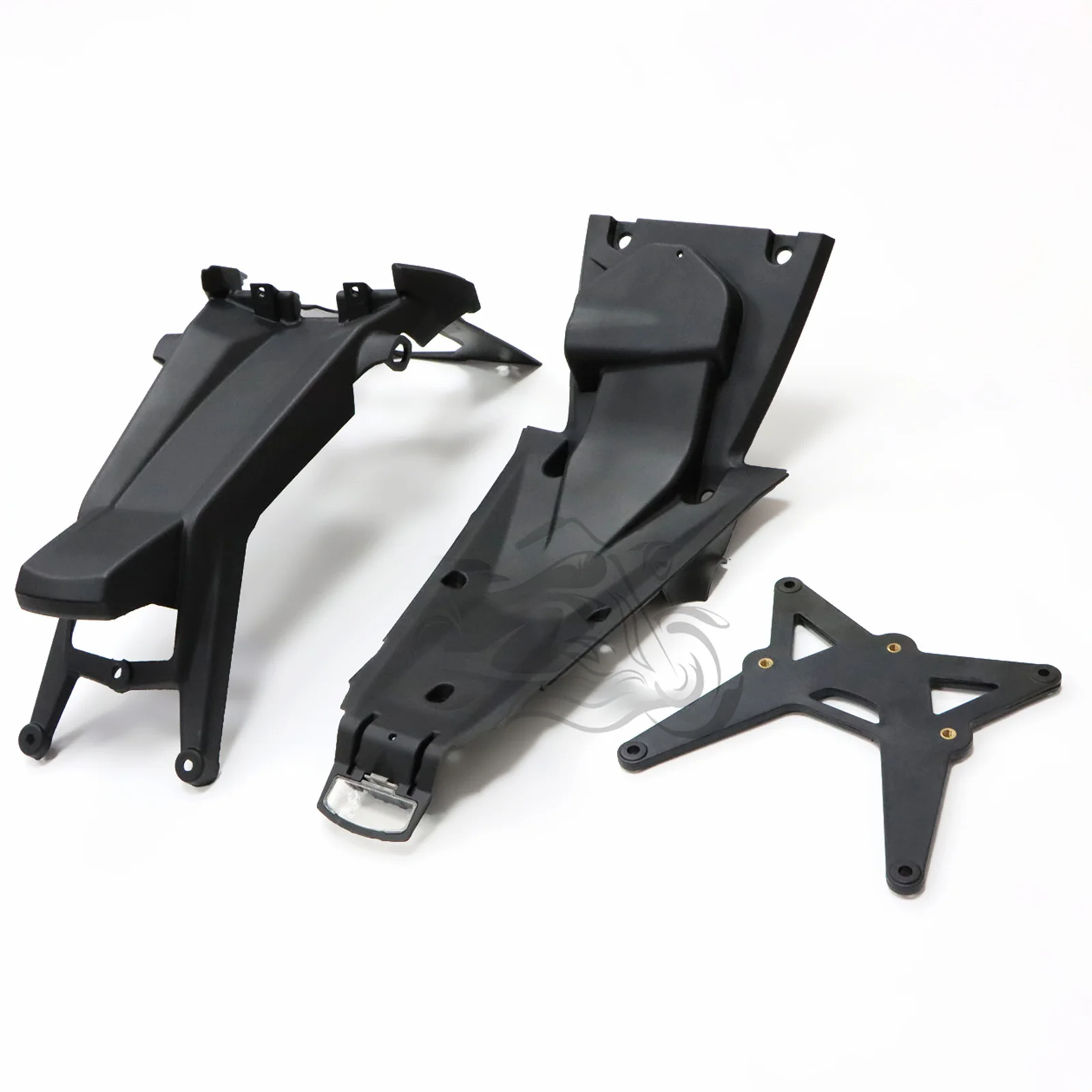 Fit For Ducati Monster 696 796 795 M1100 1200 Rear Tire Fender License Number Plate Frame Holder Bracket Turn Signal Light