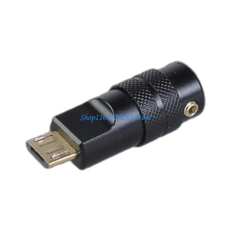 

Y2GD USB 5Pin Male Solder Connector Adapter Replacement Aluminum Alloy Shell