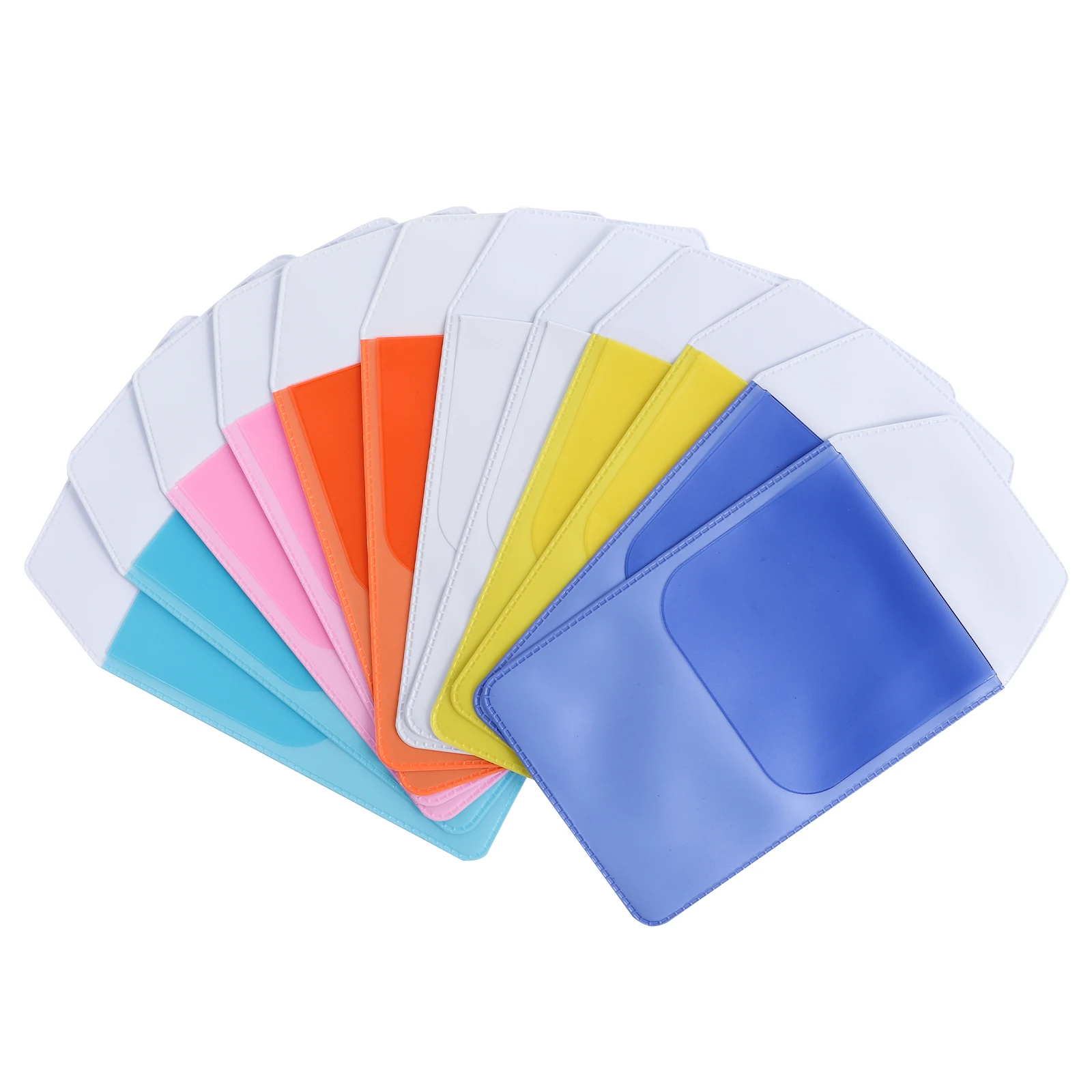 

12pcs PVC Nurse Leak Proof Pen Holder OrganizerInserted Pen Pouch Stationery Storage Desk Accessory