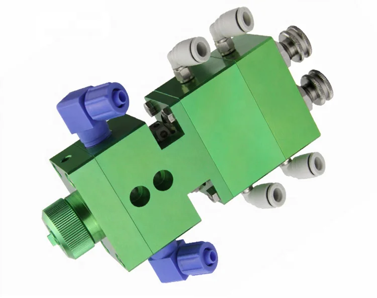 BY-34  High-Pressure Distributor Valve  Dual-Liquid Sleeve Type 2K   Distributor Valve Dispensing Machine Accessory