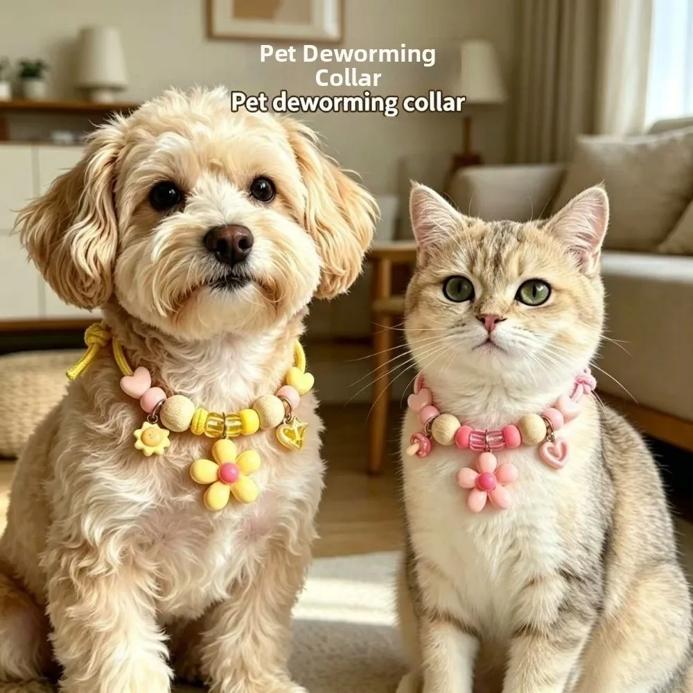 Adjustable Pet Collar Safe Buckle Mosquito Prevent Cat Collar Colorful Insect Prevent Pets Accessories Kittens & Puppies
