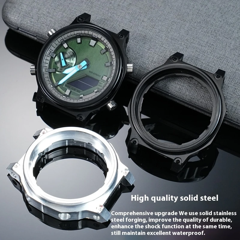 GM2100 Aluminum Alloy Inner Case For Casio G-SHOCK 5611 Movement CasiOak GM-2100 Modified Aluminium Watch InnerCase Lightweight view 5