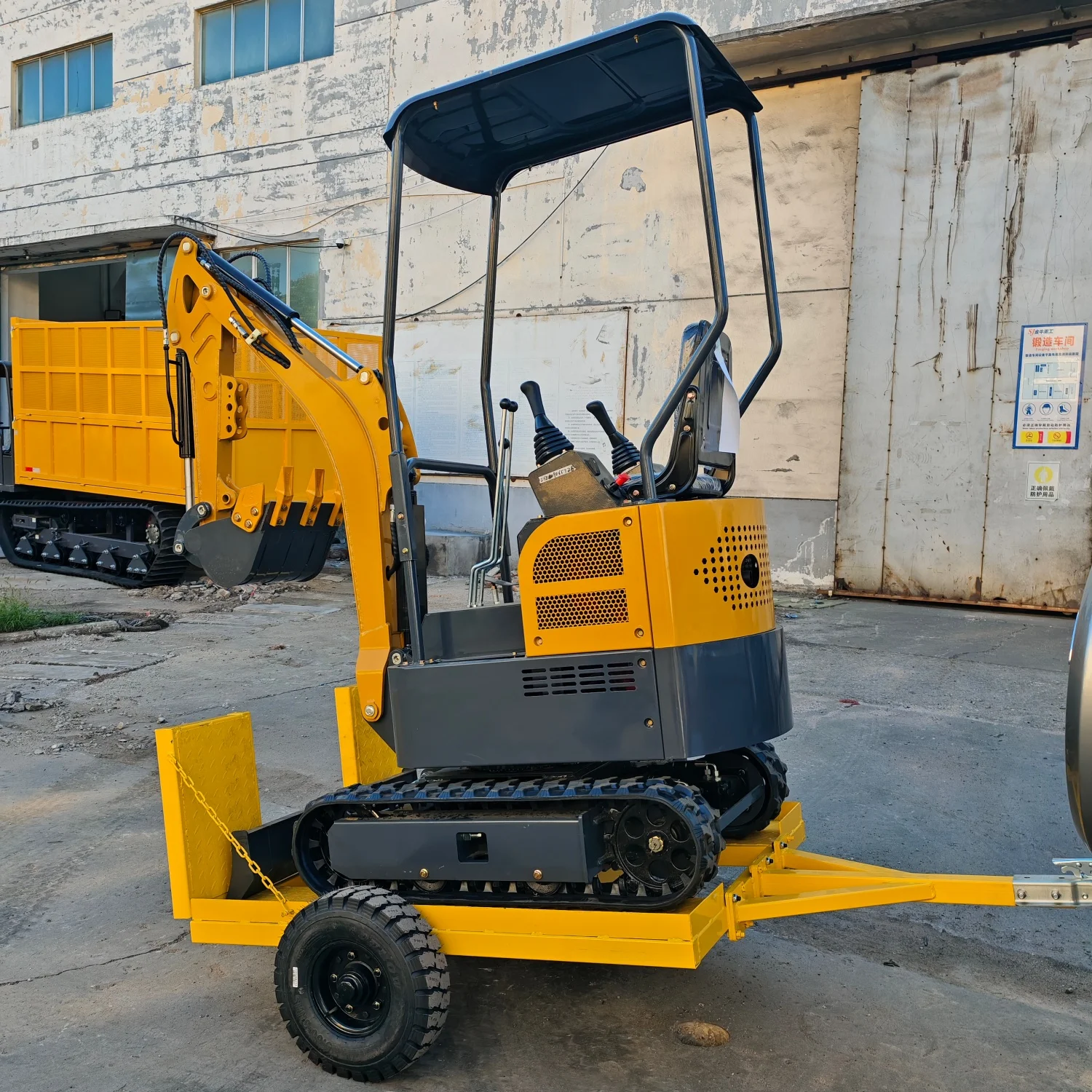 Miniescavadeiras Kubota Motores Multi-Funcionais Vários Acessórios Entrega Rápida Mini Escavadeiras de Esteiras Personalizadas