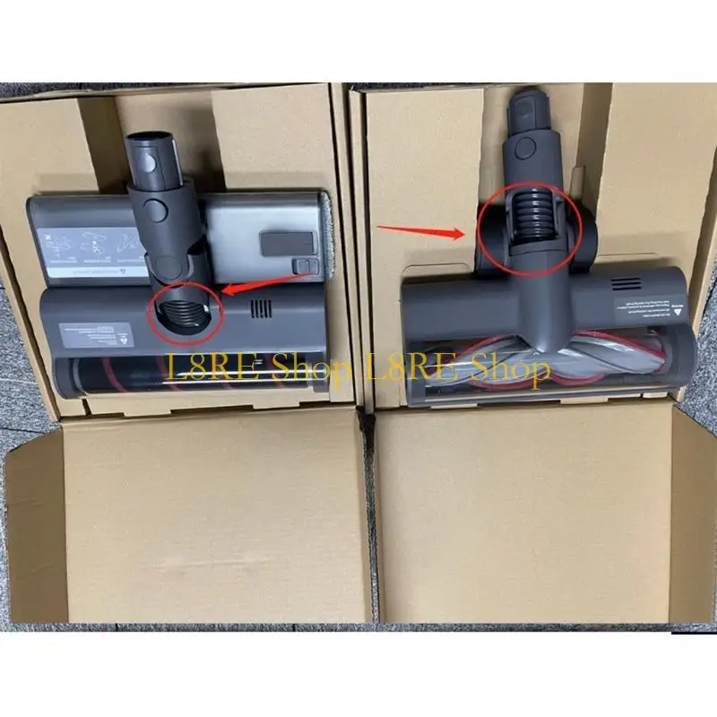 L8RE Floor Brush Carpet Cleaner Attachment Vacuum Cleaner Hose ABS Texture Electrified Hose for Home and Office Cleaning