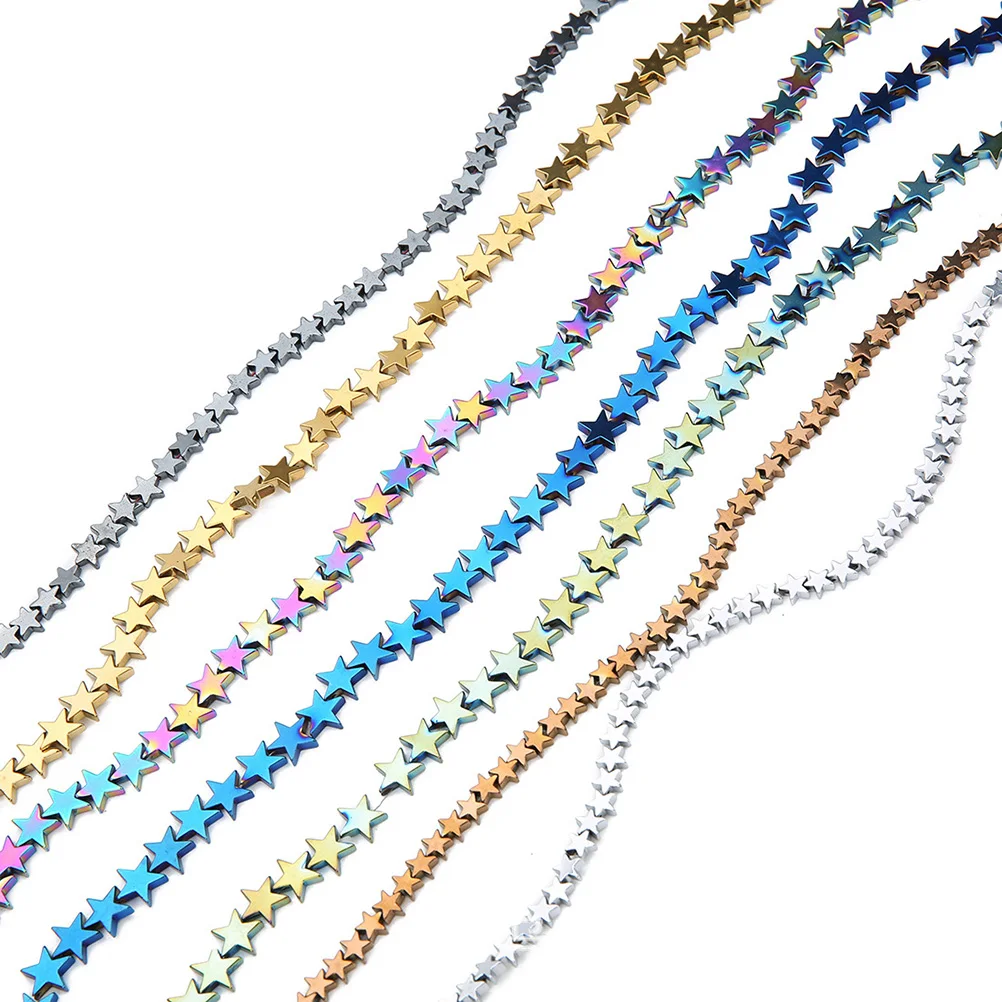 

Star Shaped Beads Scattered Stone Spacer Creative DIY Accessories for Jewellery Making Jewelry Charms