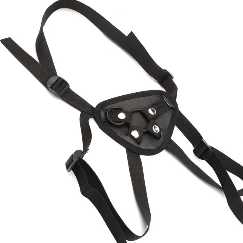 Adjustable Waist And Thigh Soft Leather Strap-On Dildo Harness Adult Sex Toy for Women Pegging Comfortable Wear Pants for Dildos view 2