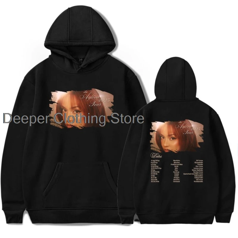 Ayliva 2025 Tour Hoodies Merch Print für Hoodies Damen Unisex Winter Casual Langarm Sweatshirts Kapuzen Herrenbekleidung