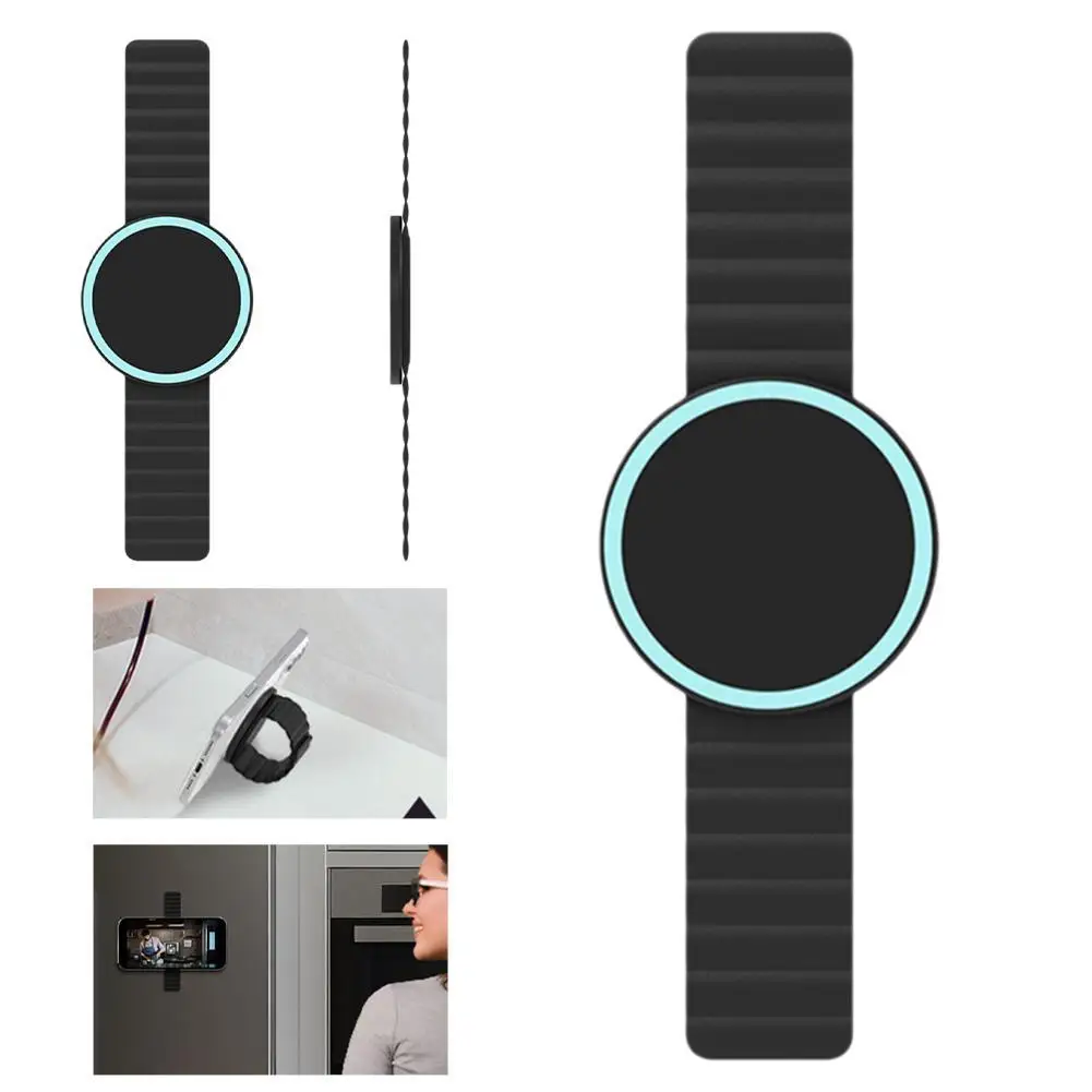 

Running Wristband Phone Holder 360°Rotation Detachable Sports Armband with Key Holder