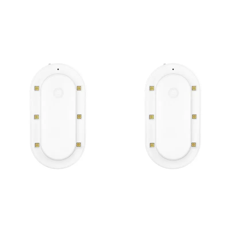 【感謝祭】2x-スマート便座消毒剤ボックス-臭気軽減バスルームアクセサリー-1800mah-充電式バッテリー付き