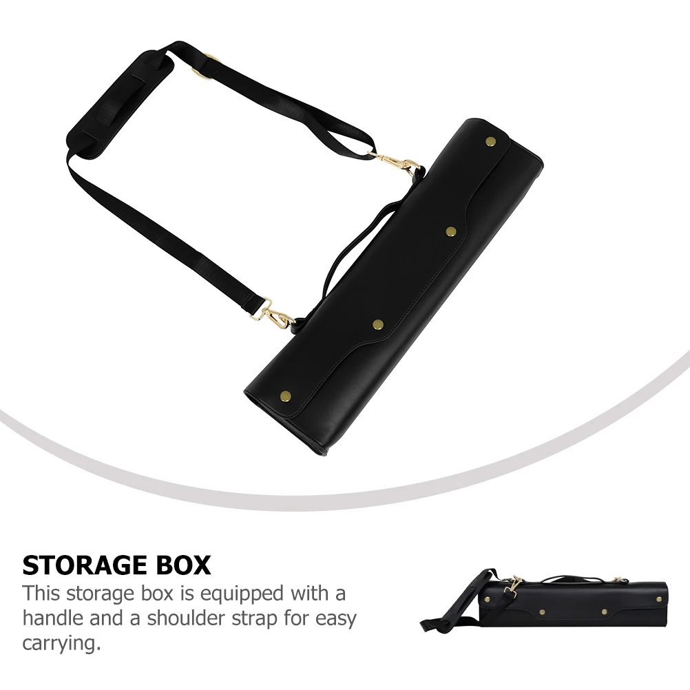 

Handheld Flute Bag Portable Carrying Container Tote Waterproof Organizer Handbag 16 Hole 17 Convenient Small Holder