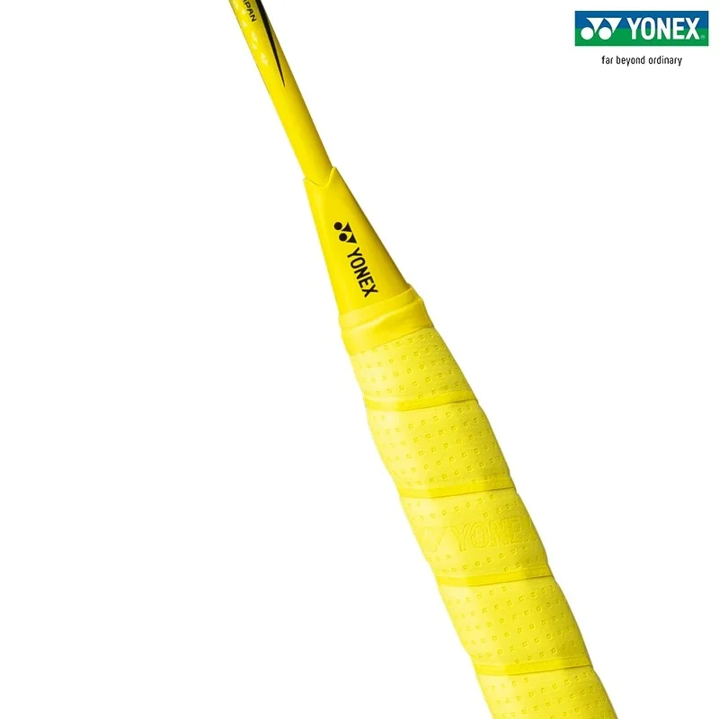 Yonex-yy超軽量カーボンファイバーバドミントンラケット、フラッシュnf 1000z、黄色のスピードタイプ、スイングプロ