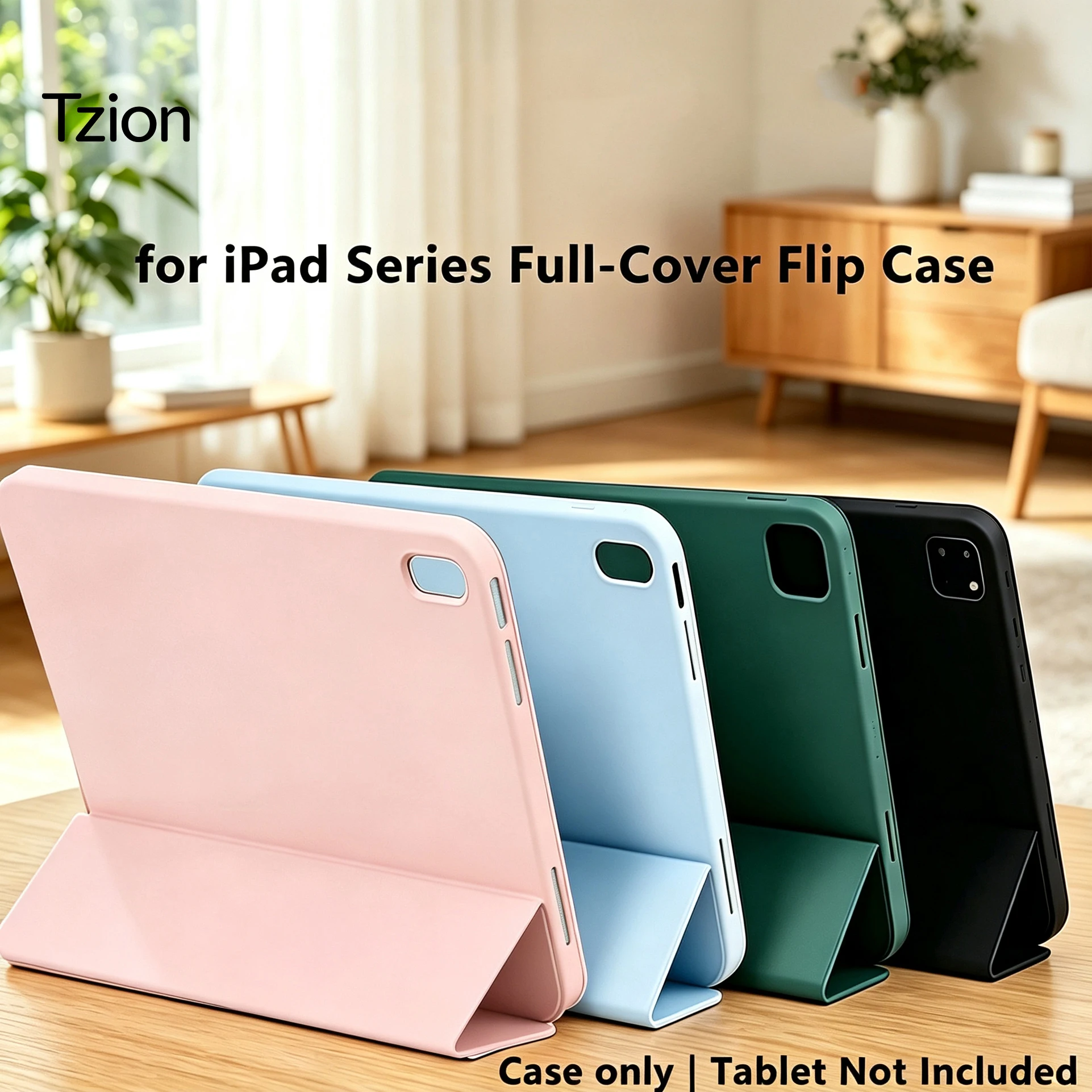 Hülle für iPad mini Air Pro 8.3 9.7 10.2 10.5 10.9 11 12.9 13 11. 10. 9. 8. 7. 6. 5. Schlankes stoßfestes Vollschutz-Softcase