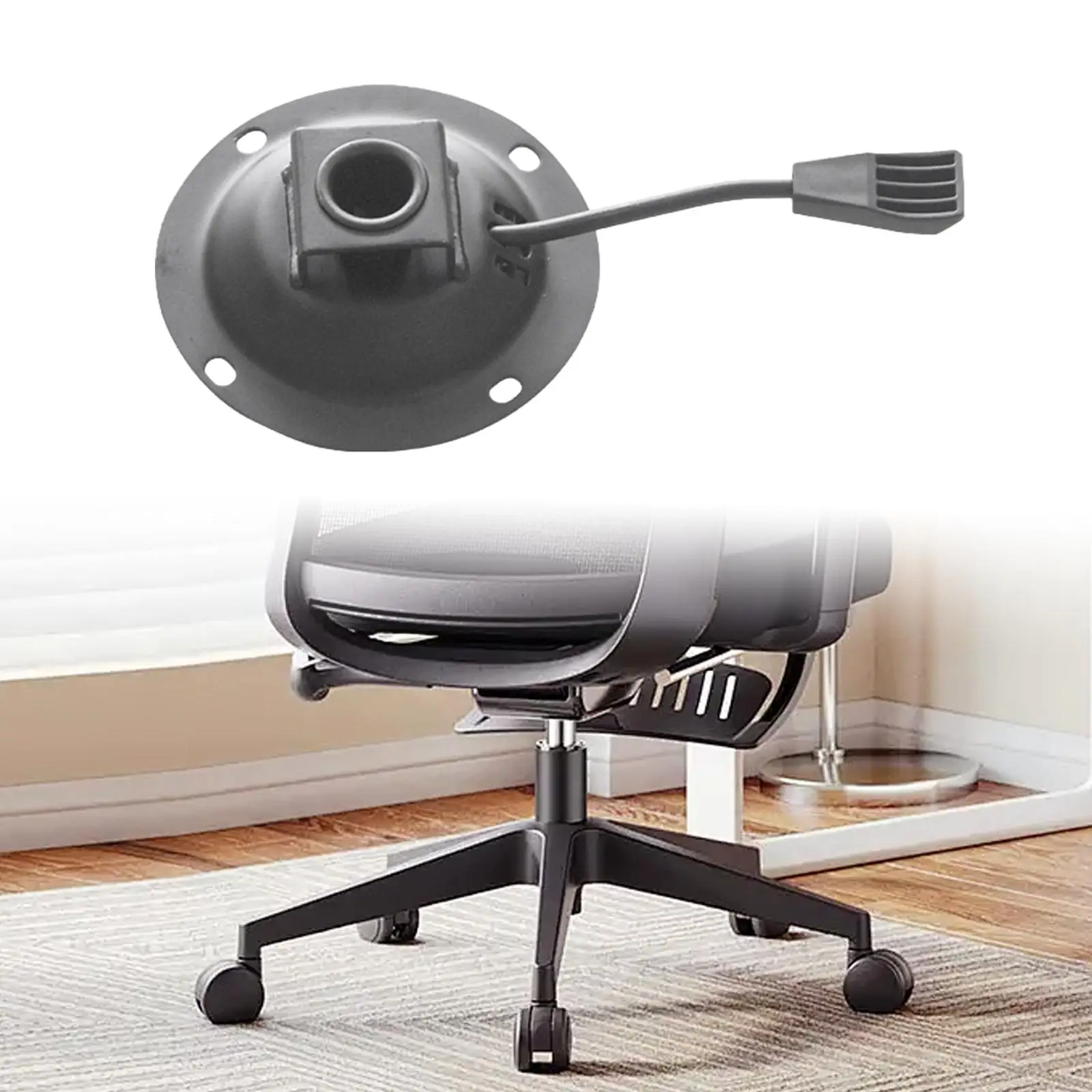 Office Chair Swivel Tilt Control Seat Mechanism Home Lift Lever Handle for Bar Stool Computer Chairs Game Room Executive Desk