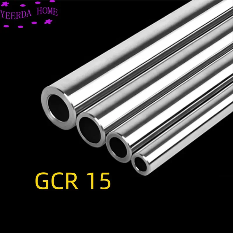 Gcr15 bearing steel straight hollow tube High frequency quenched chrome plated hard seamless steel pipes