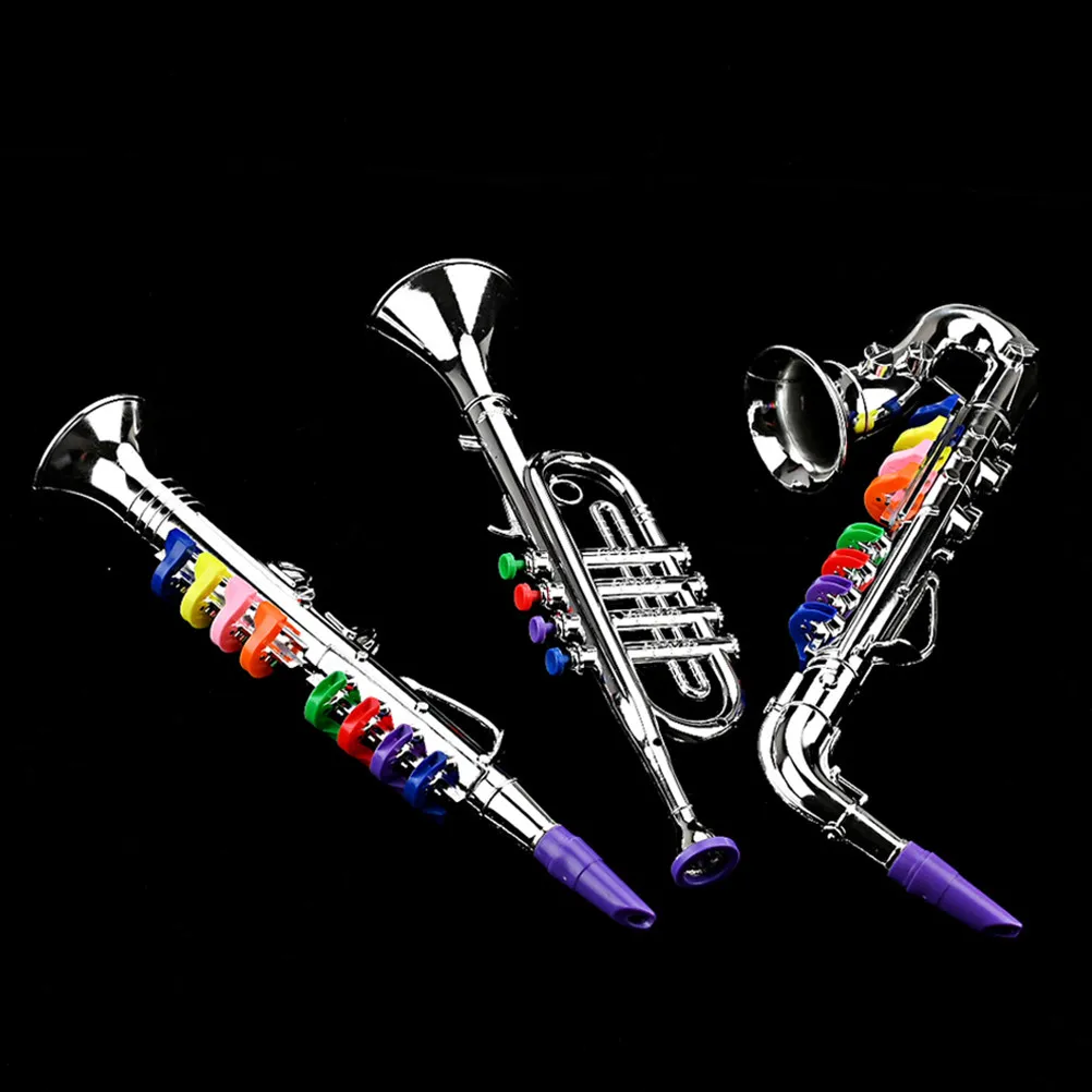 kids-enlightenment-toys-musical-instruments-saxophone-children-cartoon-miniature