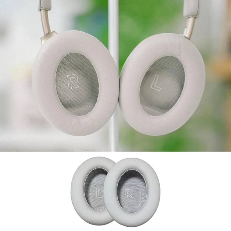 2Pcs Headphone Cover For Dr. Bose QC Ultra Headphone Protective Cover Headset Headset Earmuffs Sponge Cover, Easy Install White