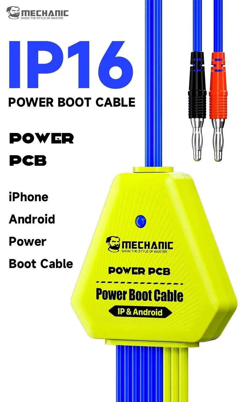 

MECHANIC POWER PCB Power Boot Cable Support IP 16 16PLUS 16Pro Max for Android Power on Detection Automatic Recognition Repair