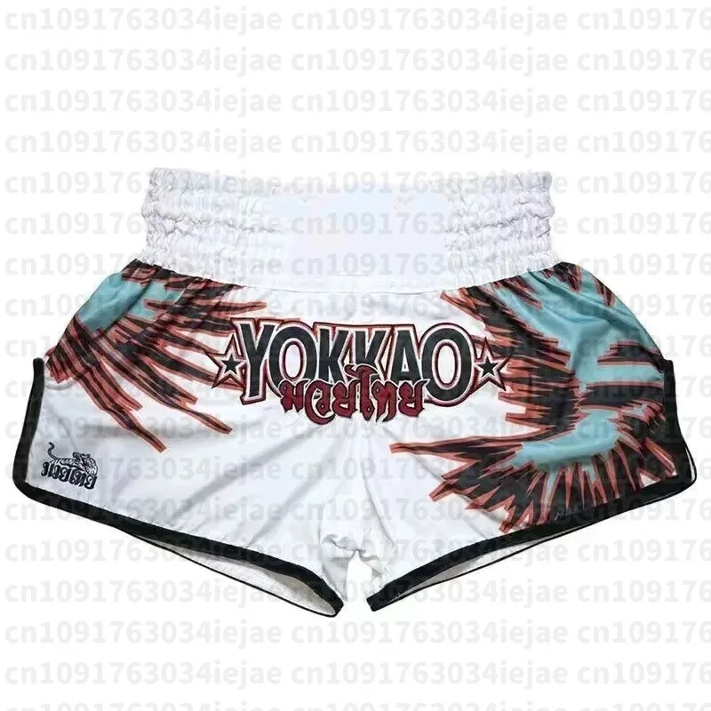 Men Kid New Boxing Shorts, Fighting Sanda Training, Quick Drying Sports Shorts, Muay Thai Shorts
