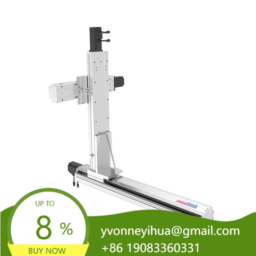 3D Printer XYZ Slide Table 3 Axis Gantry Robot Linear Motion Guide Rails CNC Motor Aluminum Alloy 60kg Payload Bearing Pipe