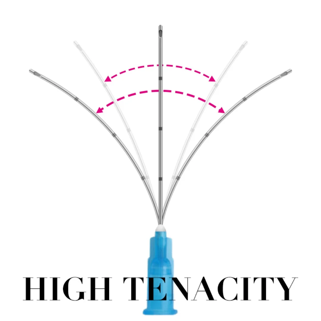 قنية حادة يمكن التخلص منها عالية الجودة غرامة مايكرو إبرة حادة Canula 18/20/21/22/23/25/27/30 جرام صلابة عالية إبرة طرف صغير #2