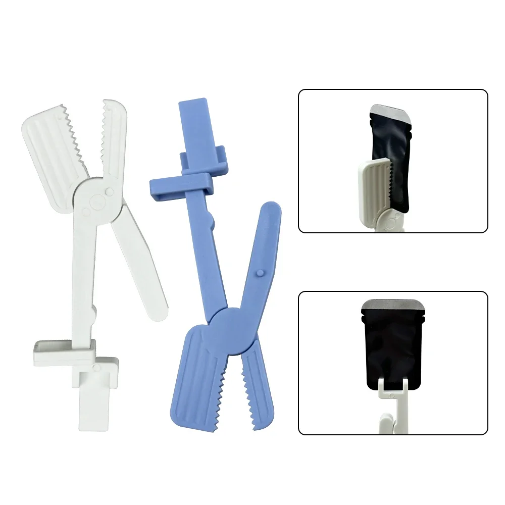 Portable Dental X-Ray Film Plastic Snap Radiograph Holder Dentist Consumables Xray Sensor Positioner Clip Barrier Envelopes Tool