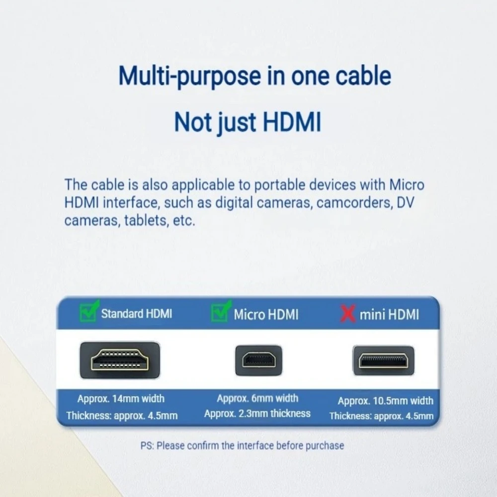8K Optic Fiber HDMI 2.1 Cable with Detachable Zinc Alloy Connectors, Easy for Wall Pipe Threading, 48Gbps HDR for TV Projector
