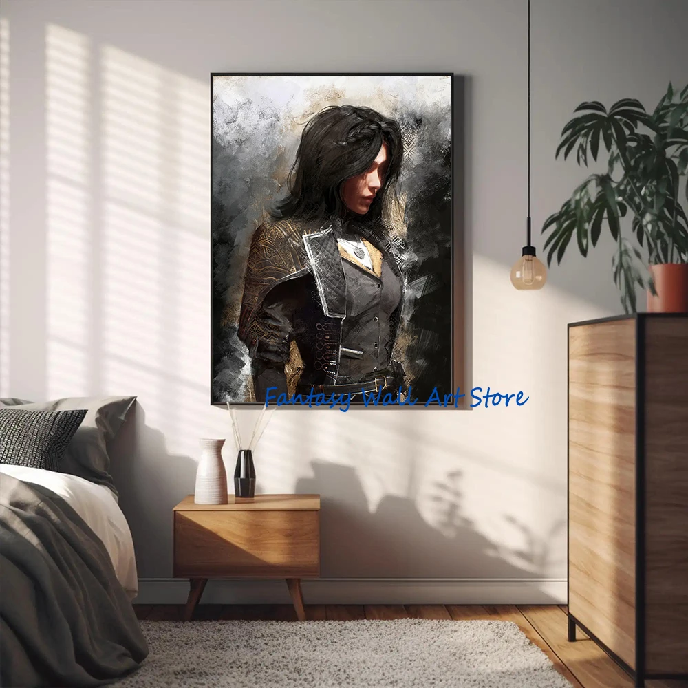 Hot Video Game Clair Obscur Expedition 33 Character Portraits Vintage Oil Painting Style Poster Canvas Painting Wall Art Picture