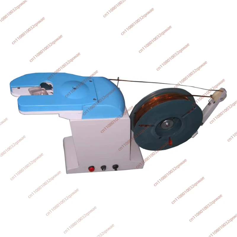 TD-E Automatic Bread Bag Twist Tie Dispenser Golden Wire Candy Toast Bag Tying Machine - New Bakery Packaging Equipment
