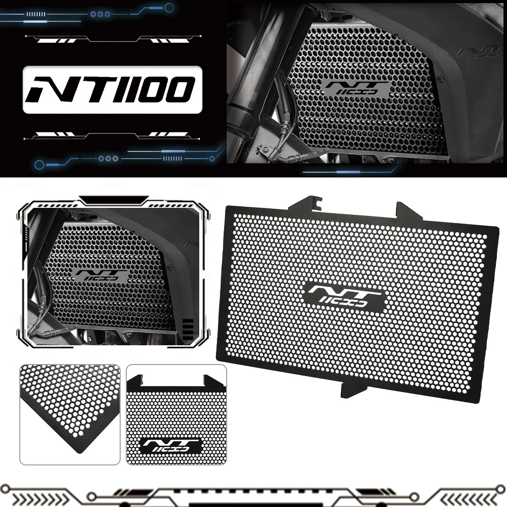 

Для HONDA NT1100 NT 1100 DCT 2022 2023 2024 2025 NT1100 решетка радиатора мотоцикла защитная крышка резервуар для воды аксессуары