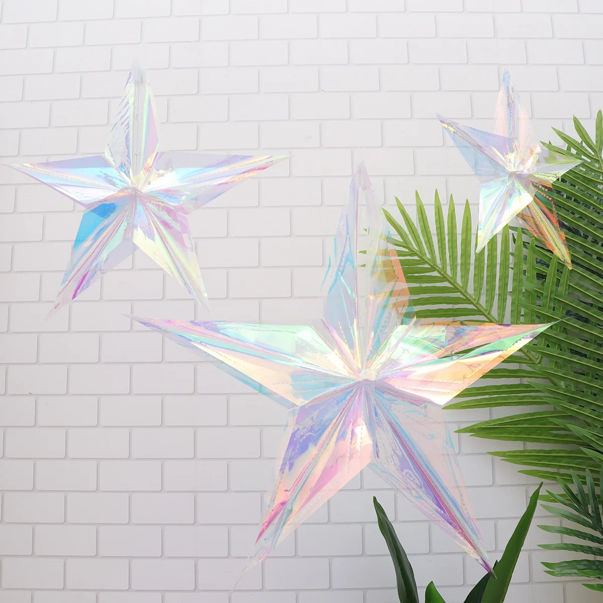 

3Pcs Shiny Neon Pendant Art Craft Decoration for Holiday Party Wedding Christmas Birthday Home Interior