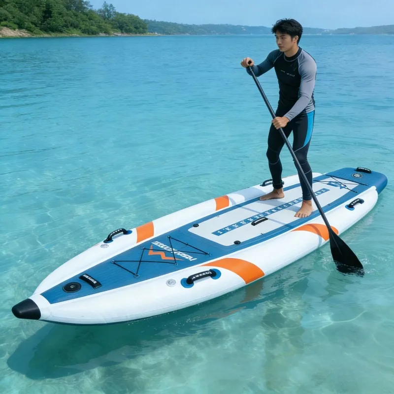 Fishing Equipment - Standup Paddleboard Inflatable Racing Fishing Water