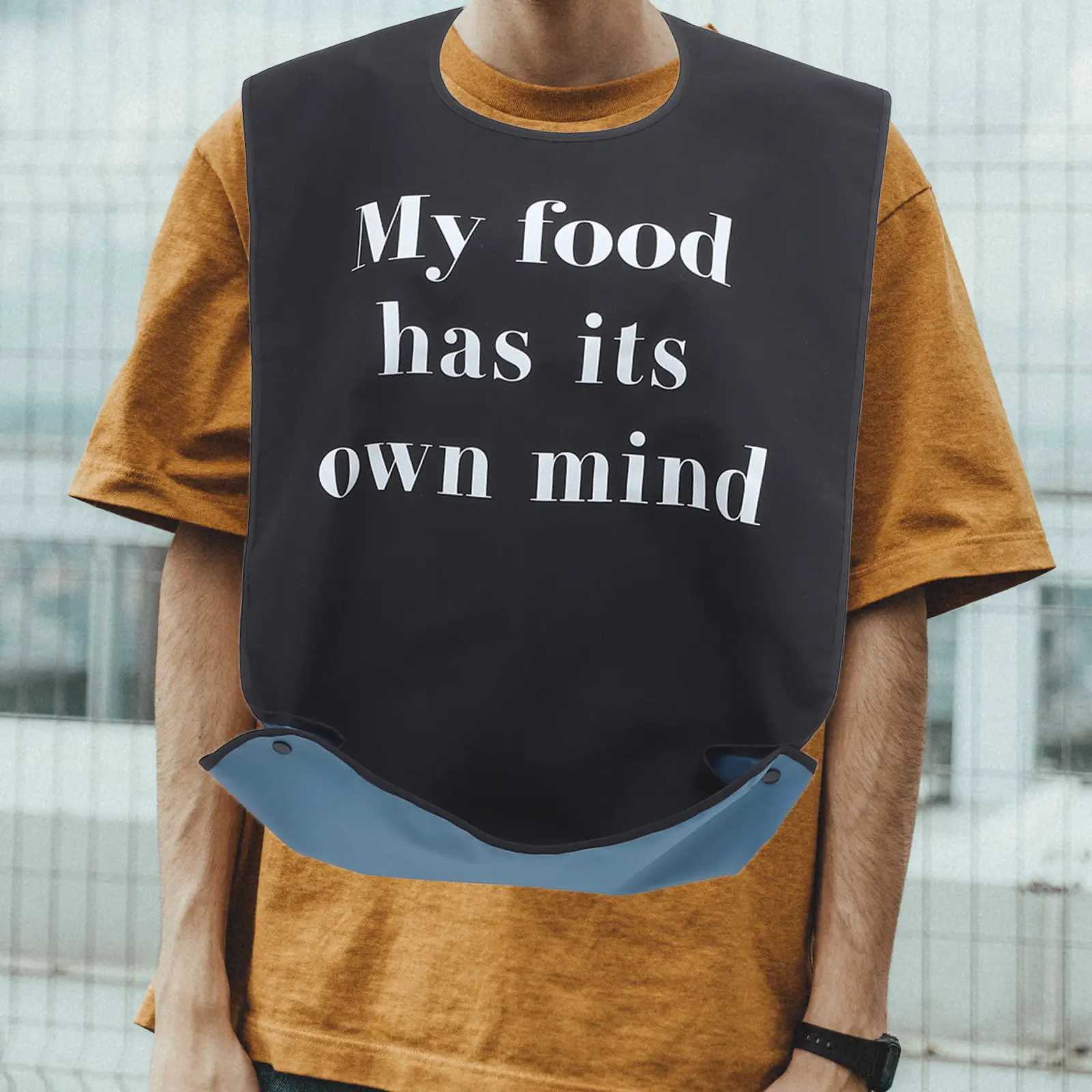 Waterproof Adult Bib Wear-Resistant Delicate Dinner Bib Reusable Elderly Clothing Protector for Eating Caregiver Nursing Home