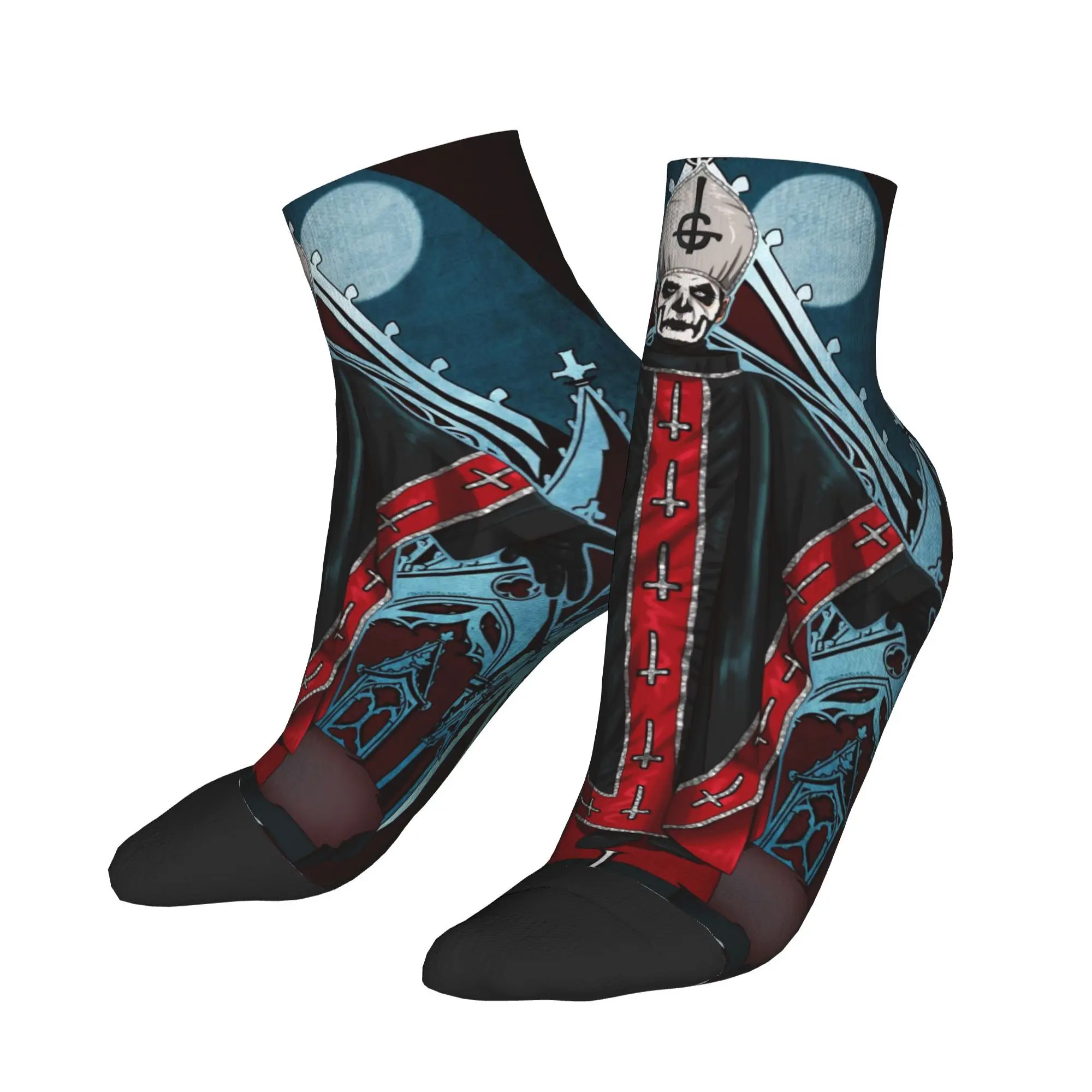 

Носки рок-группы Ghost BC в стиле Харадзюку, супер мягкие чулки, всесезонные носки, аксессуары для мужчин и женщин, подарок на день рождения