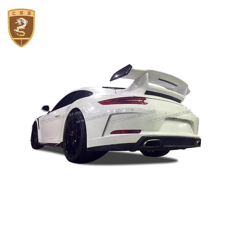 

GT-3 стиль авто тюнинг комплекты задних спойлеров из волокна стекловолокна для 911 991.2