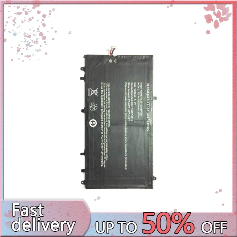 10000mAh Battery PL3710398P*2P For Jumper Ebook 2 Se 12 4G Laptop PC