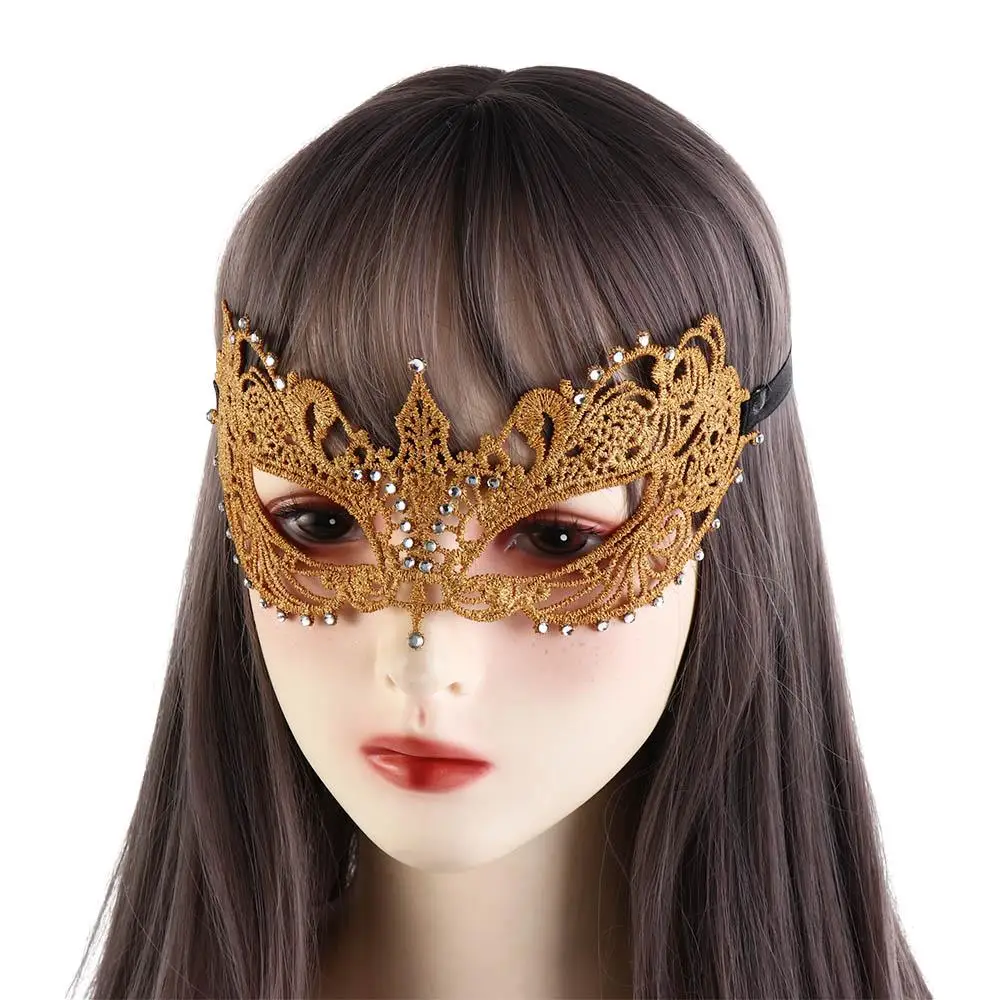 Disfraz para niña, mascarada, espectáculo de lujo, regalo, carnaval, Cosplay, accesorios de baile, máscaras de baile, mascarada de encaje, máscara de Venecia, suministros para fiestas