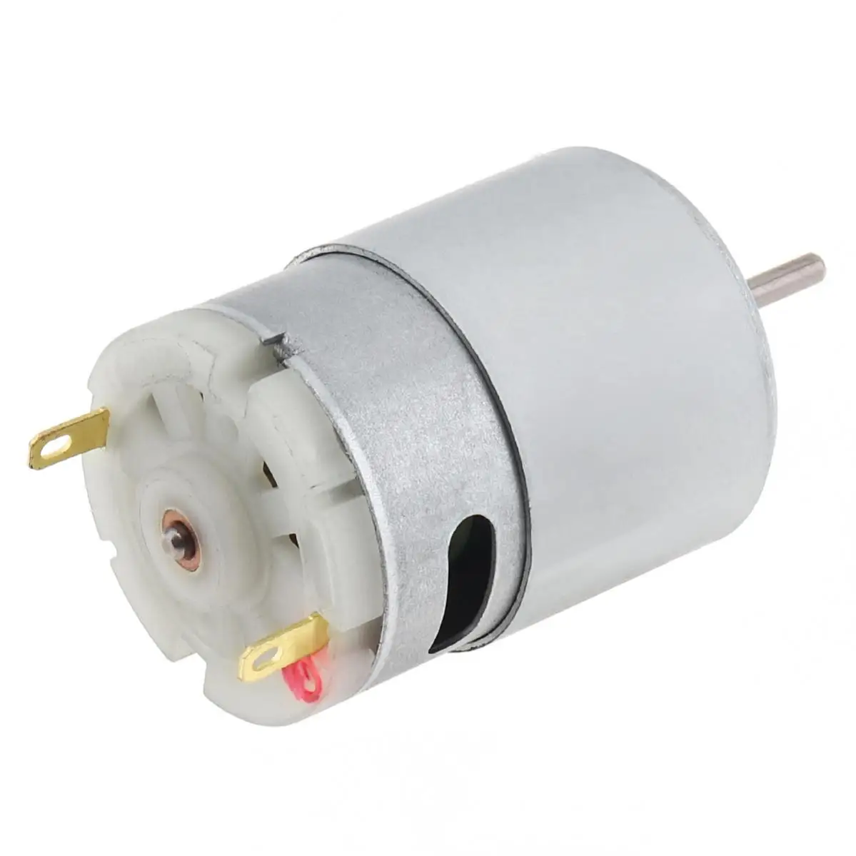 RS380 Steel Material DC Motor 5V 5500RPM Micro Motor with Shield Ring for DIY Toys Hair Drier Mini Fan Small Appliance