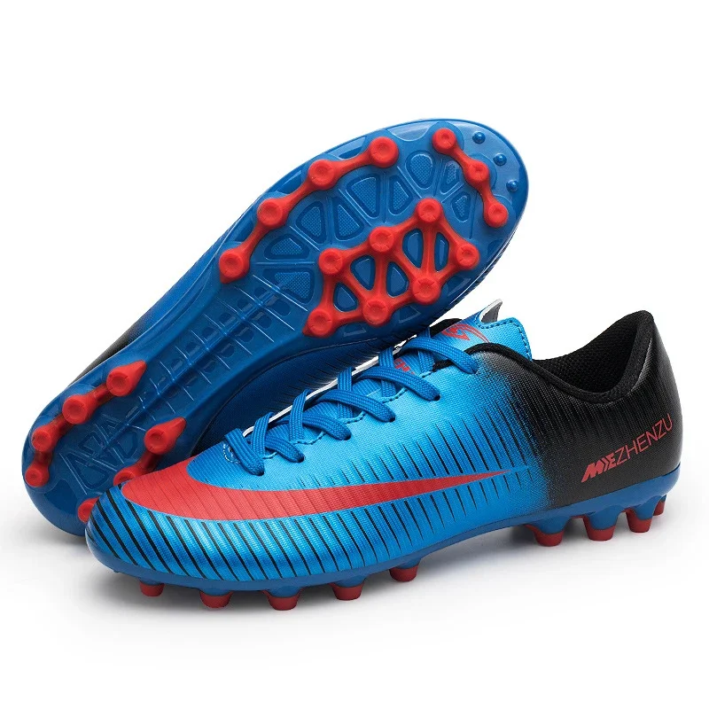 2025 Soccer Shoes Football Boots Hight Quality Outdoor Training Cleats Turf Ankle Comfortable Sport Professional Size 34-44