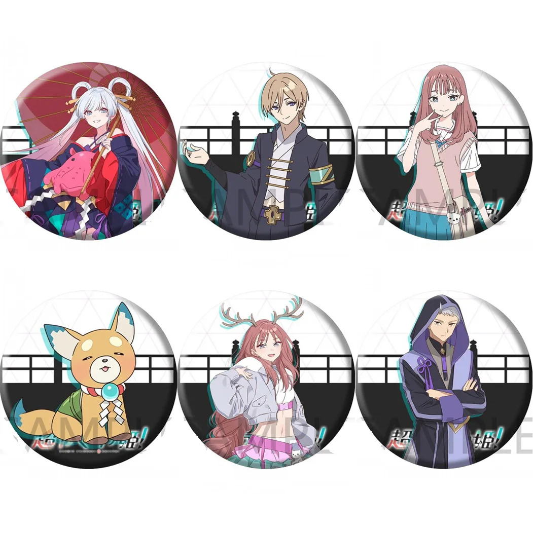 Cosmic Princess Kaguya Runami Yachiyo Pins Chou Kaguya Hime Badge Anime Cosplay Cartoon Itabag Bedge Brooch DADGE Christmas Gift