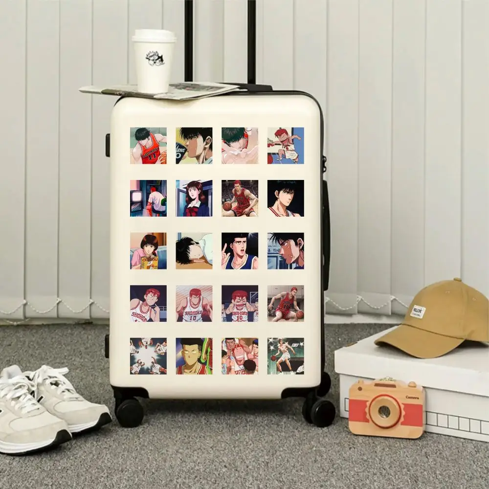 59pcs Slam Dunk Graffiti Sticker Luggage Notebook Water Bottles Cartoon Decorative Stickers Supplies