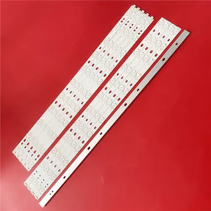 

10PCS LED Strip For Konka 58"TV V580H1-LD6-TLDC3 V580H1-LD6-TRDC3 V580HK1-LD6 D58LW7110 58L1350U 58L4300U DP58D34-LE58F3281