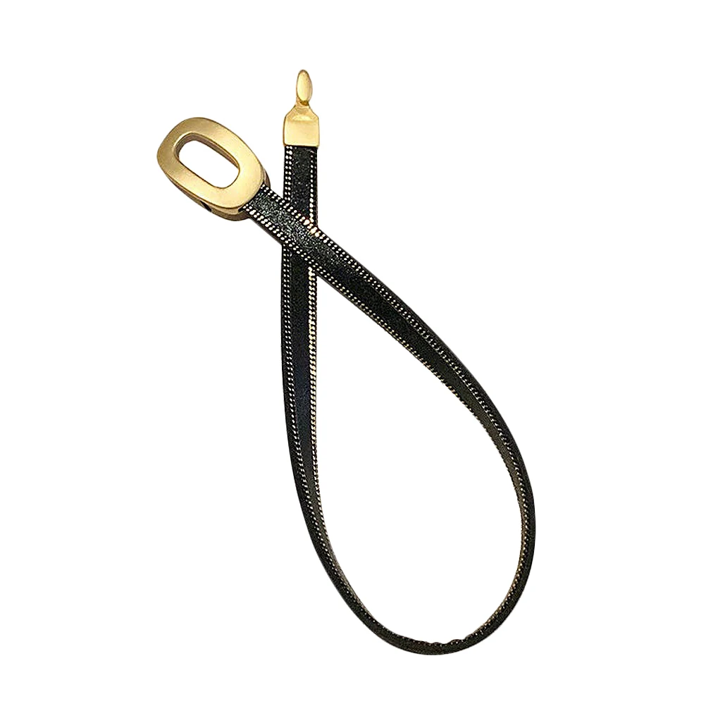 

Black Necklace 1Pc Fashion Woman Choker Comfortable Elegant Neck Chain Strap Short Design Great Gift Women Accessories