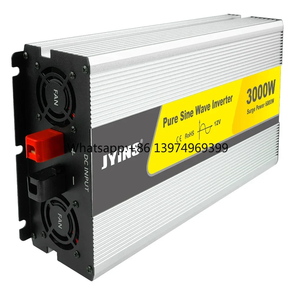 Pure Sine Wave Inverter 12V 24V 48V to 110V 220V 300w 500w 2000w 3000w Multiple Voltage Power Converters Dc to Ac Power Inverter