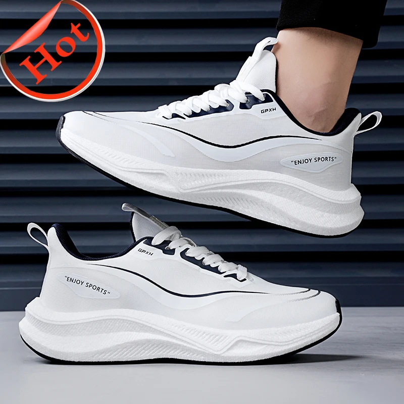 

Running Shoes Speciality Marathon Men Sports Breathable Lightweight Women's Comfortable Athletic Nonskid Sneakers