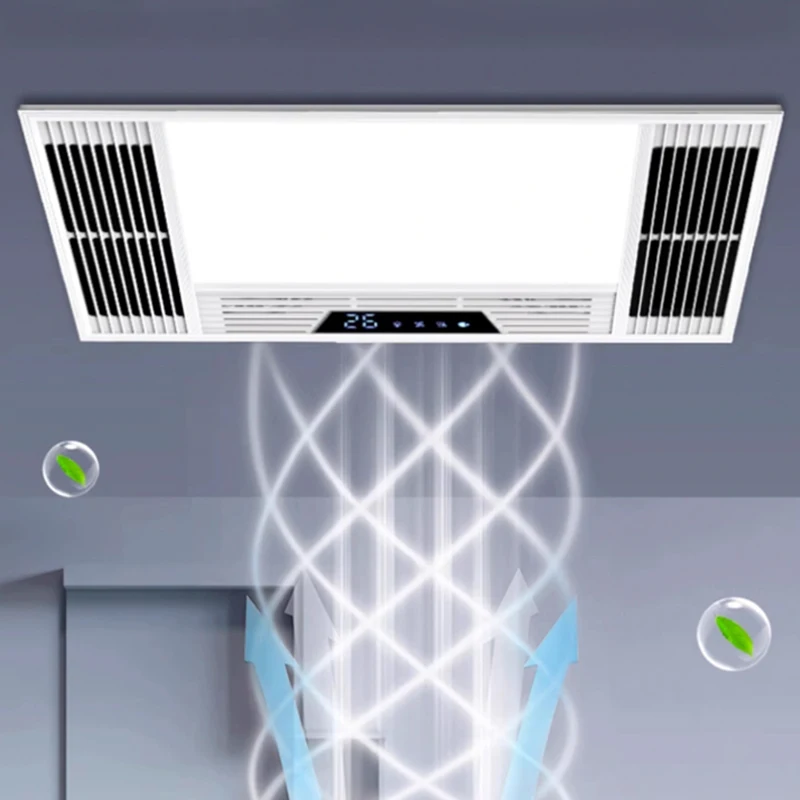 المطبخ الهواء التدفئة ضوء الباعثة للضوء ديود ضوء الحمام المتكاملة سقف التهوية مروحة العادم التدفئة الإضاءة 5 في 1