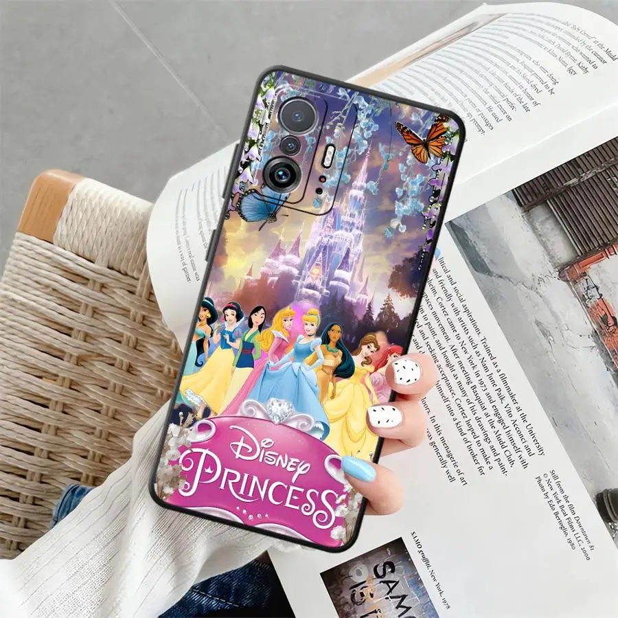 เคสสำหรับ Xiaomi Mi CC9Pro 10 11 13 Lite 11T 14 Pro 9 10T 13 9T ฝาหลังโทรศัพท์แบบนิ่มลายเจ้าหญิงดิสนีย์