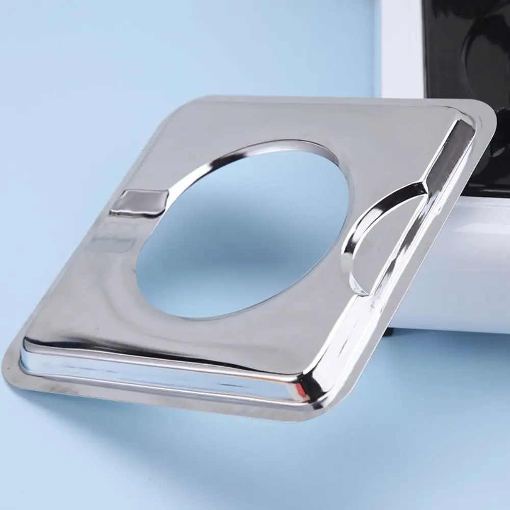 Stainless Steel Square Gas Stove Drip Oil Pan Heat-resistant Scratch Resistant Gas Burner Drip Oil Pan Rust-proof