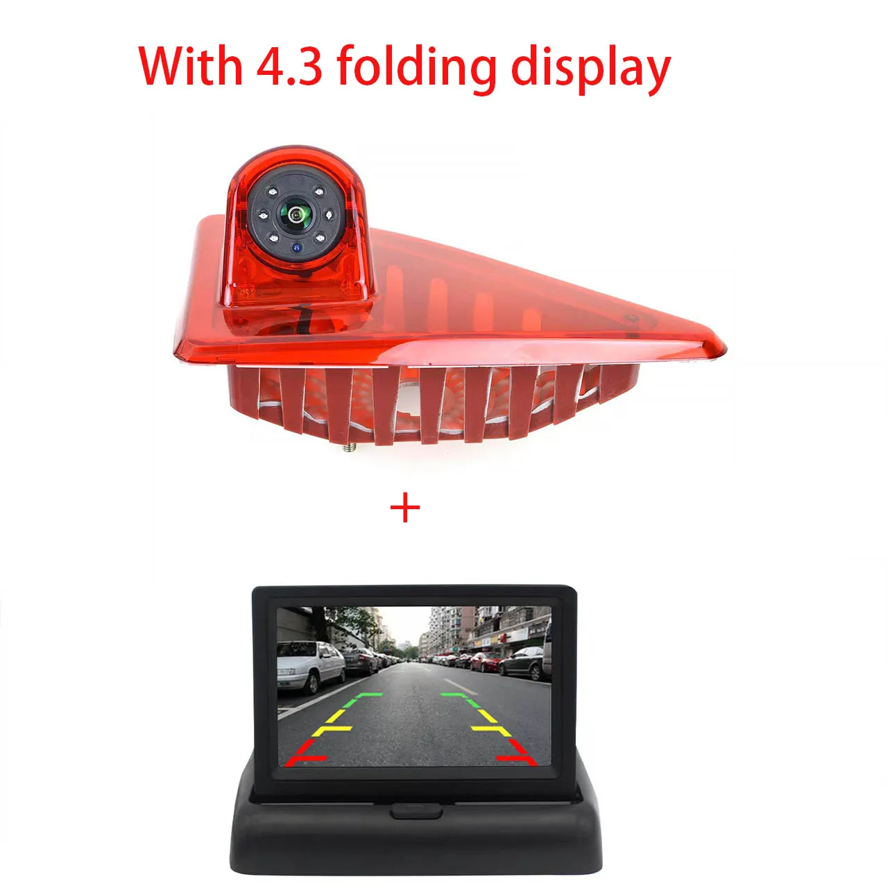 

Auto Car Rear View Camera Reverse High Brake Light Parking Night-Vision for Opel Movano/Vauxhall Movano/Renault Master/Nissan